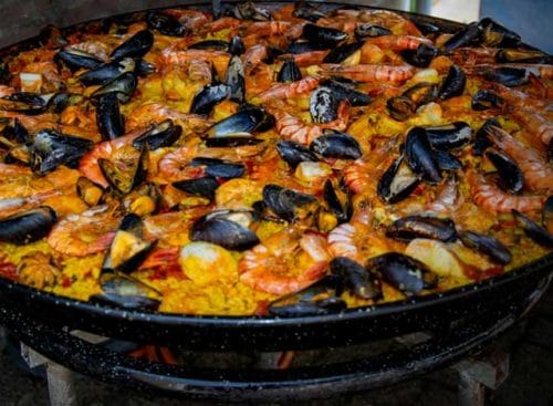 La poêle à paëlla